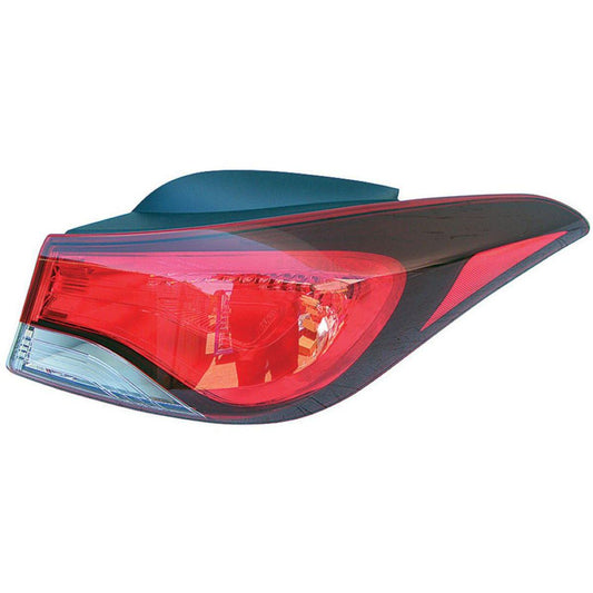 APG All Crash Tail Lamp Drivers Side Certified Suits Hyundai Elantra MD 2013 to 2016 HLI-21041RHQ
