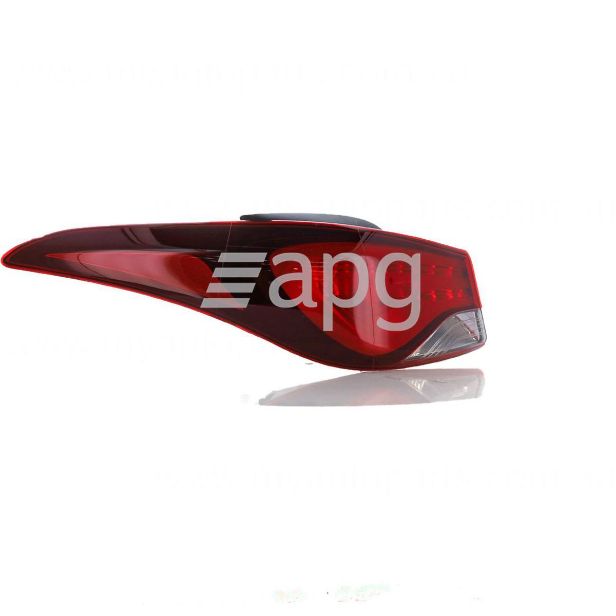 APG All Crash Hyundai Elantra OEM Tail Lamp Passenger Side 10/2013 to 12/2015 - 924013X220 HLI-21046LHG
