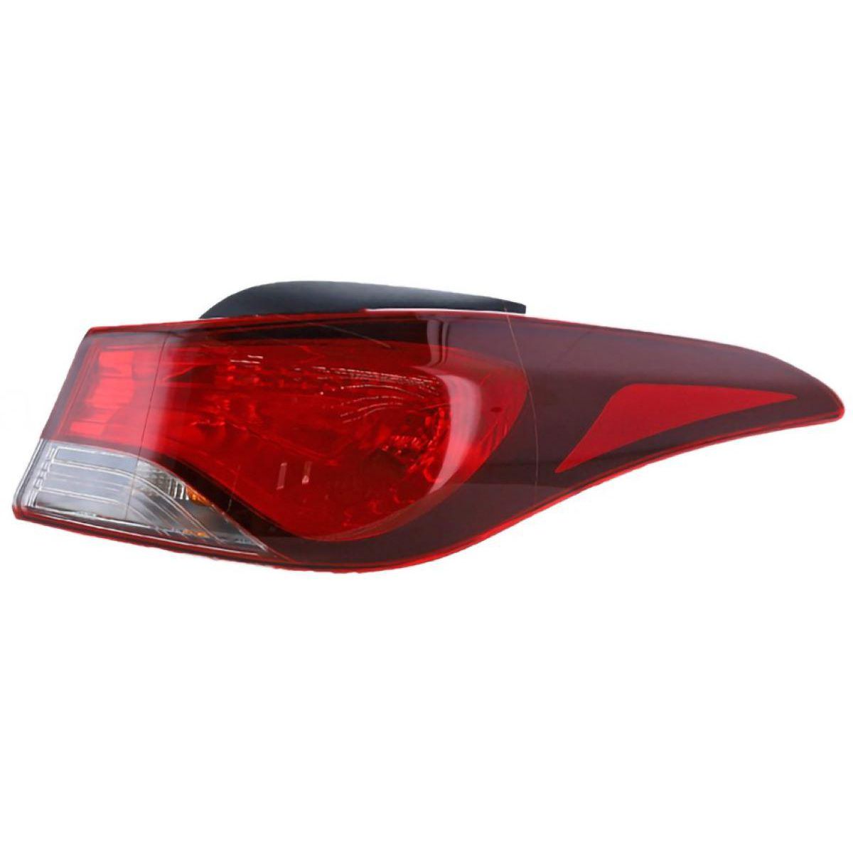 APG All Crash Hyundai Elantra OEM Tail Lamp Drivers Side 10/2013 to 12/2015 - 924023X220 HLI-21046RHG