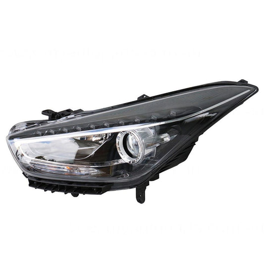 APG All Crash Head Lamp Passenger Side OEM Suits Hyundai i40 VF 2015 to 2018 HVF-21032LHG