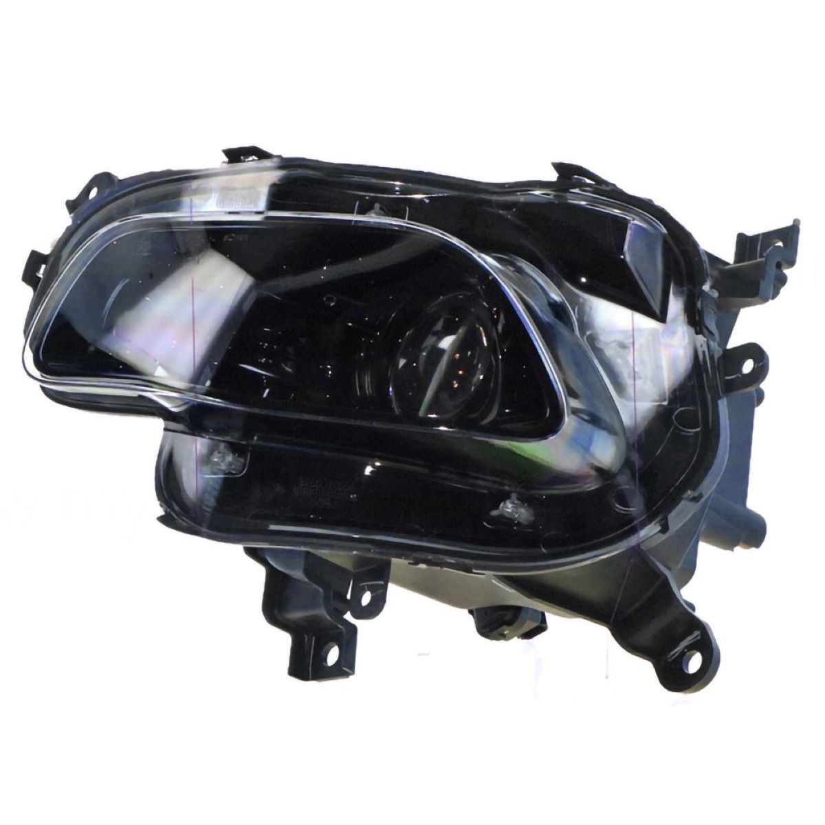 APG All Crash Halogen Manual Adjust Head Lamp Passenger Side OEM Suits Jeep Cherokee KL 2014 to 2018 JCE-21030LHG
