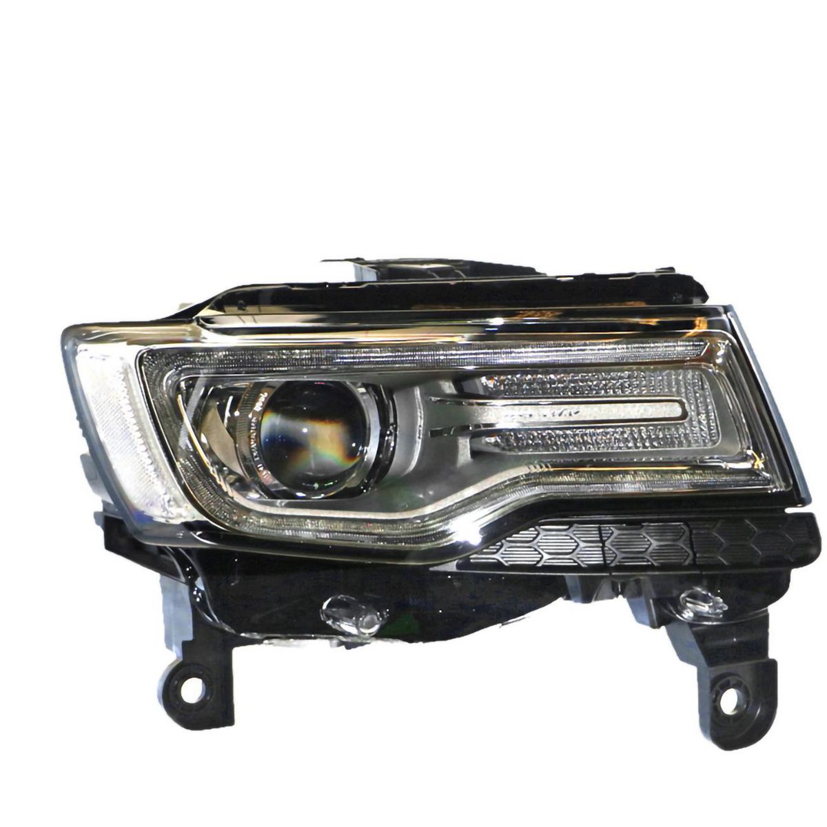 APG All Crash Xenon Adaptive Head Lamp Drivers Side Genuine Suits Jeep Grand Cherokee WK 7/2013 to 3/2016 JCG-21032RHG