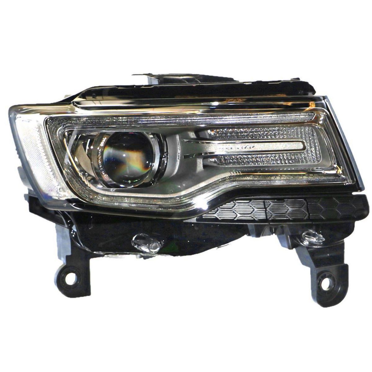 APG All Crash Xenon Adaptive Head Lamp Drivers Side OEM Suits Jeep Grand Cherokee WK 7/2013 to 3/2016 JCG-21032RHG