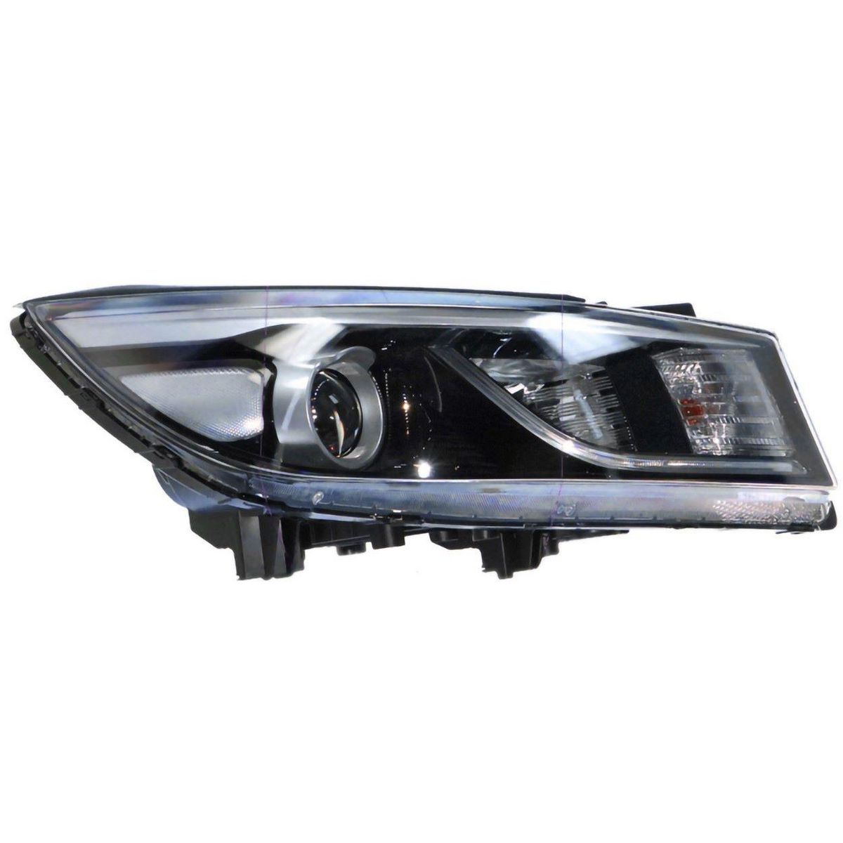 APG All Crash Head Lamp With DRL Drivers Side OEM Suits Kia Carnival S YP 2015 to 2018 KCD-21030RHG