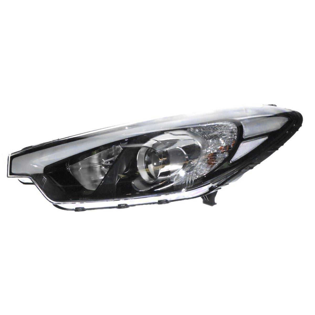 APG All Crash Halogen Manual Adjust Head Lamp Passenger Side OEM Suits Kia Cerato YD 2013 to 2016 KCU-21030LHG