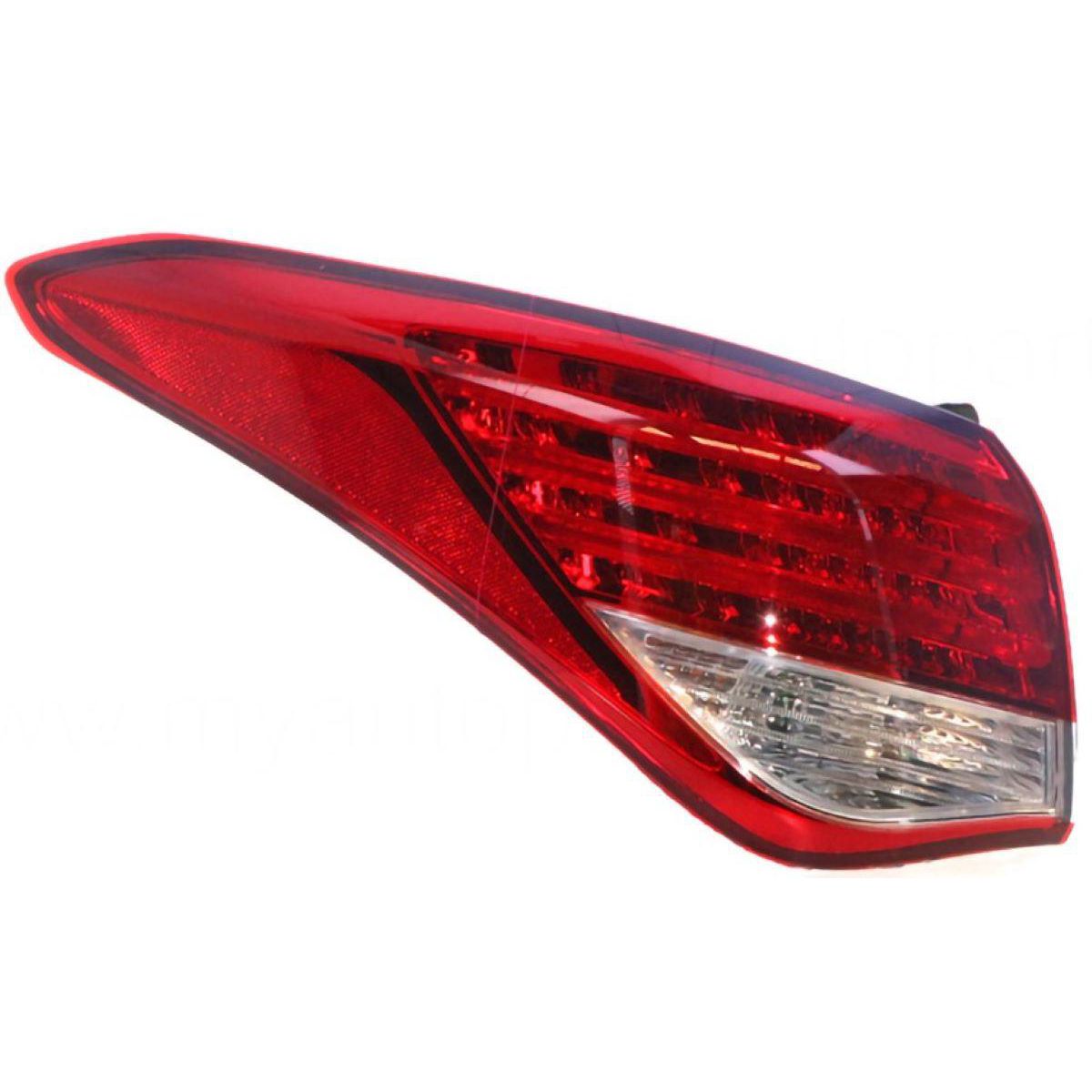 APG All Crash Tail Lamp Passenger Side OEM Suits Hyundai i40 VF Sedan 9/2011 to 5/2015 HVF-21041LHG