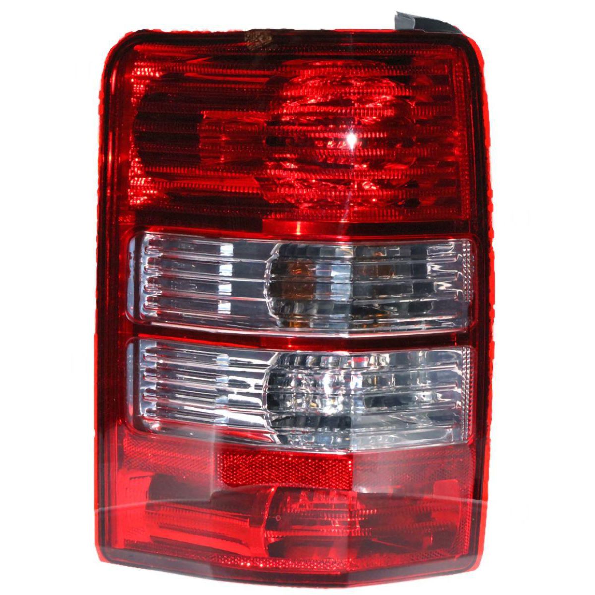 APG All Crash Red/Clear Tail Lamp Passenger Side OEM Suits Jeep Cherokee KK 2008 to 2012 JCH-21040LHG