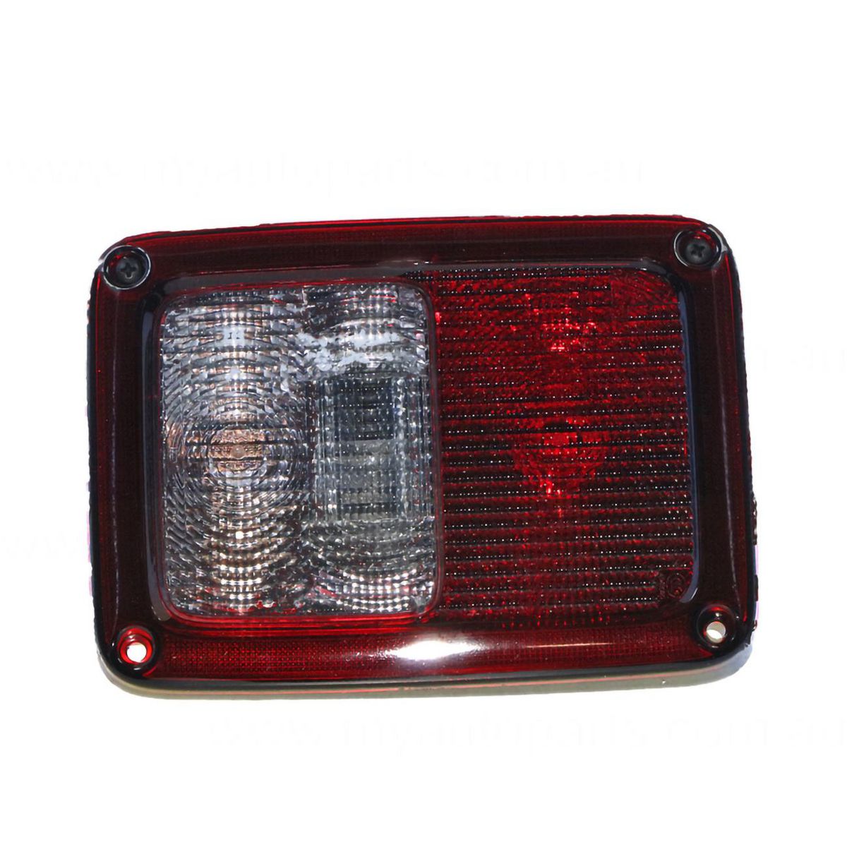 APG All Crash Red/Clear Tail Lamp Passenger Side OEM Suits Jeep Wrangler JK 2006 to 2018 JWB-21040LHG