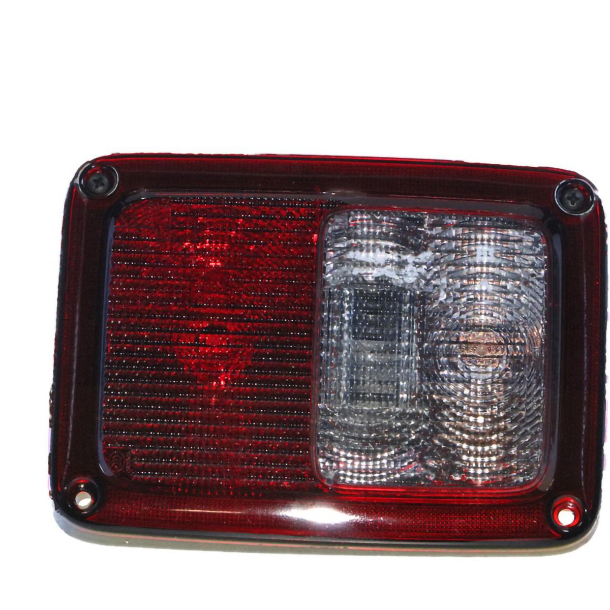 APG All Crash Red/Clear Tail Lamp Drivers Side OEM Suits Jeep Wrangler JK 2006 to 2018 JWB-21040RHG