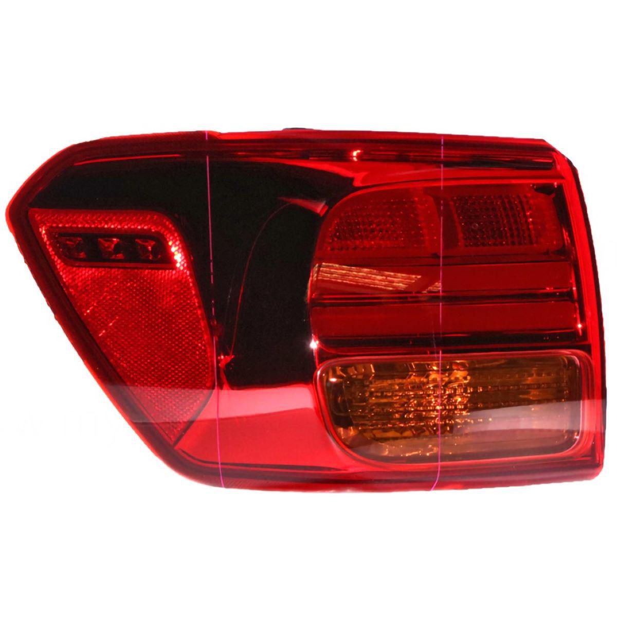 APG All Crash LED Tail Lamp Passenger Side OEM Suits Kia Carnival YP 2015 to 2018 KCD-21041LHG