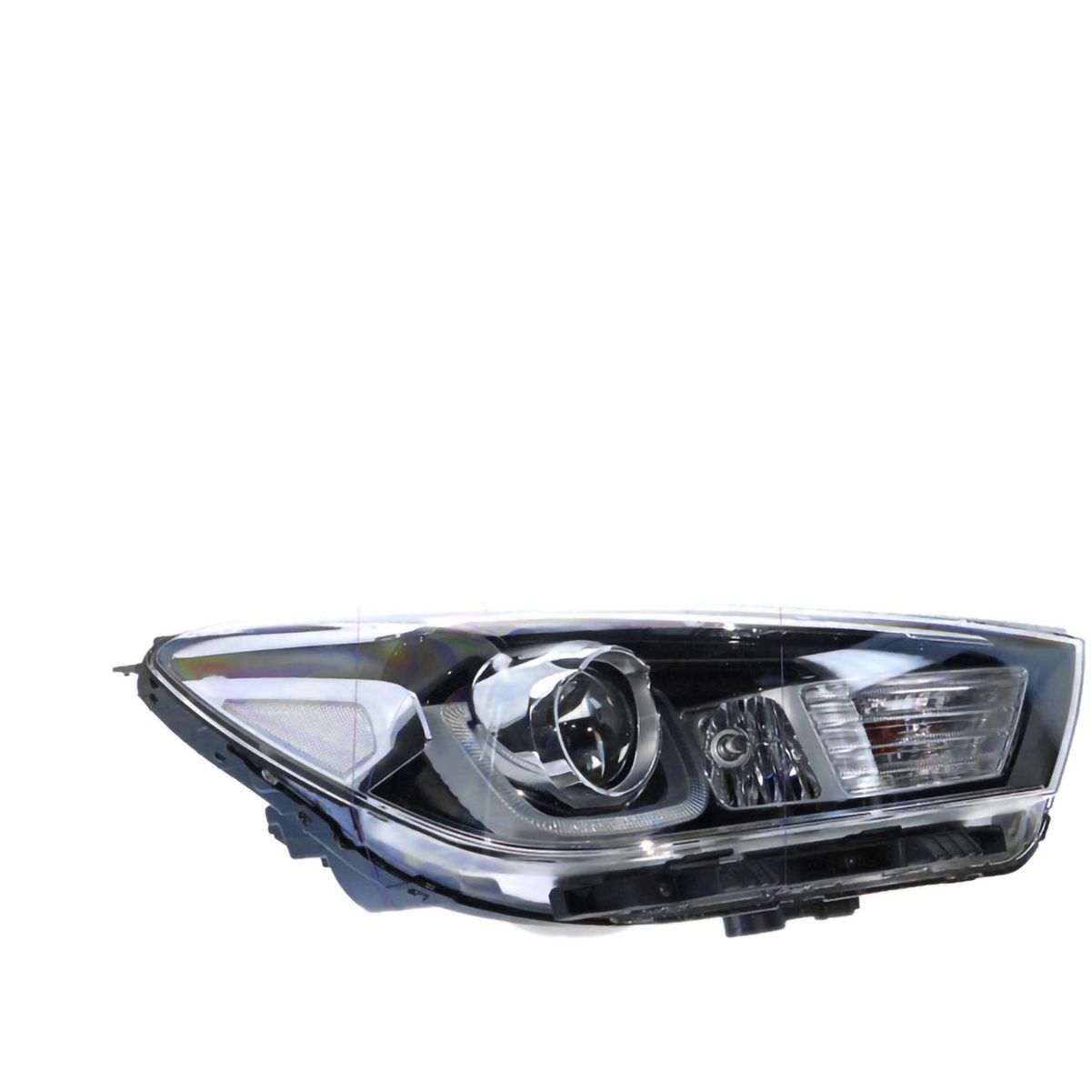 APG All Crash LED Head Lamp Drivers Side OEM Suits Kia Rio YB 2017 On KDG-21031RHG