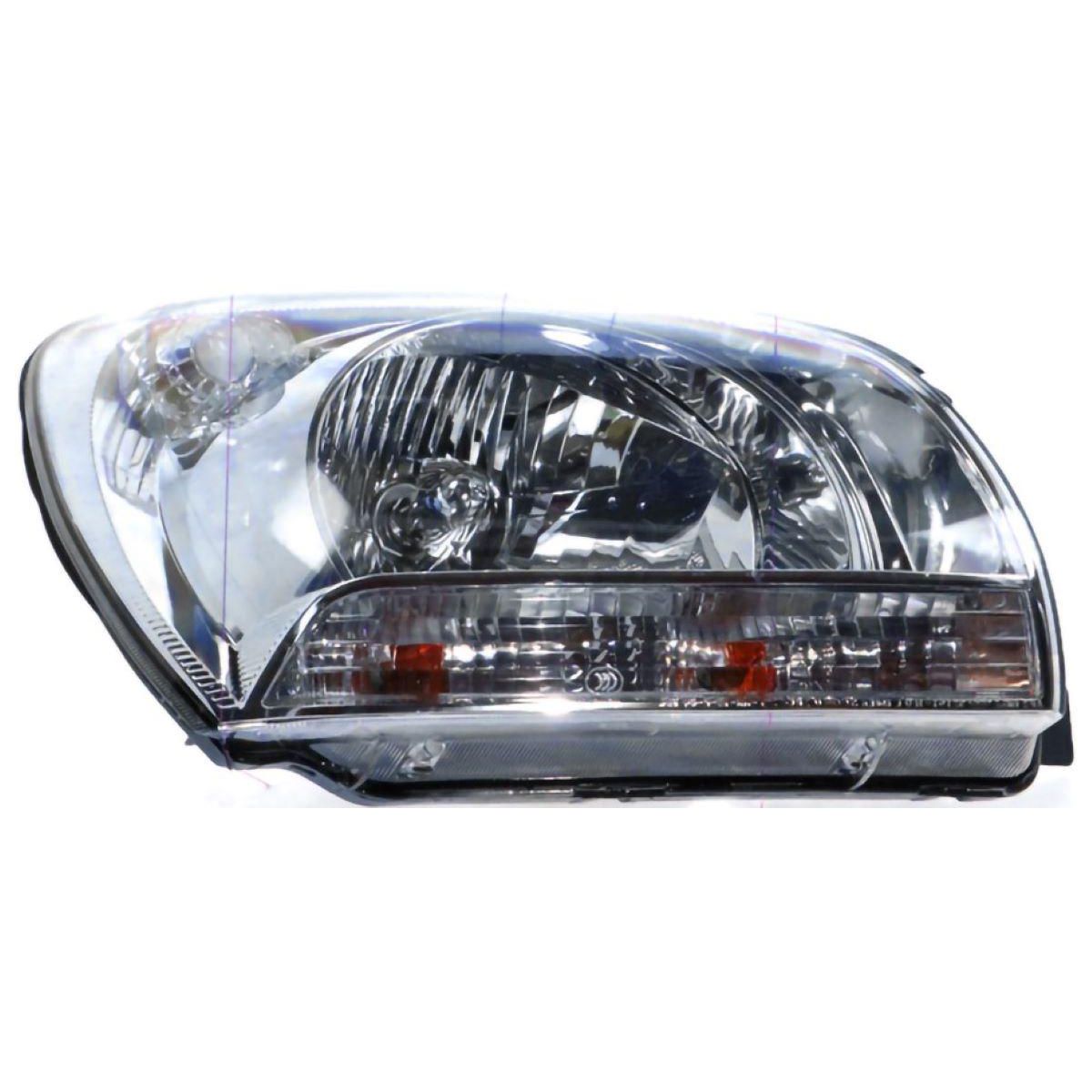 APG All Crash Halogen Manual Adjust Head Lamp Drivers Side OEM Suits Kia Sportage KM 2005 to 2010 KSD-21030RHG