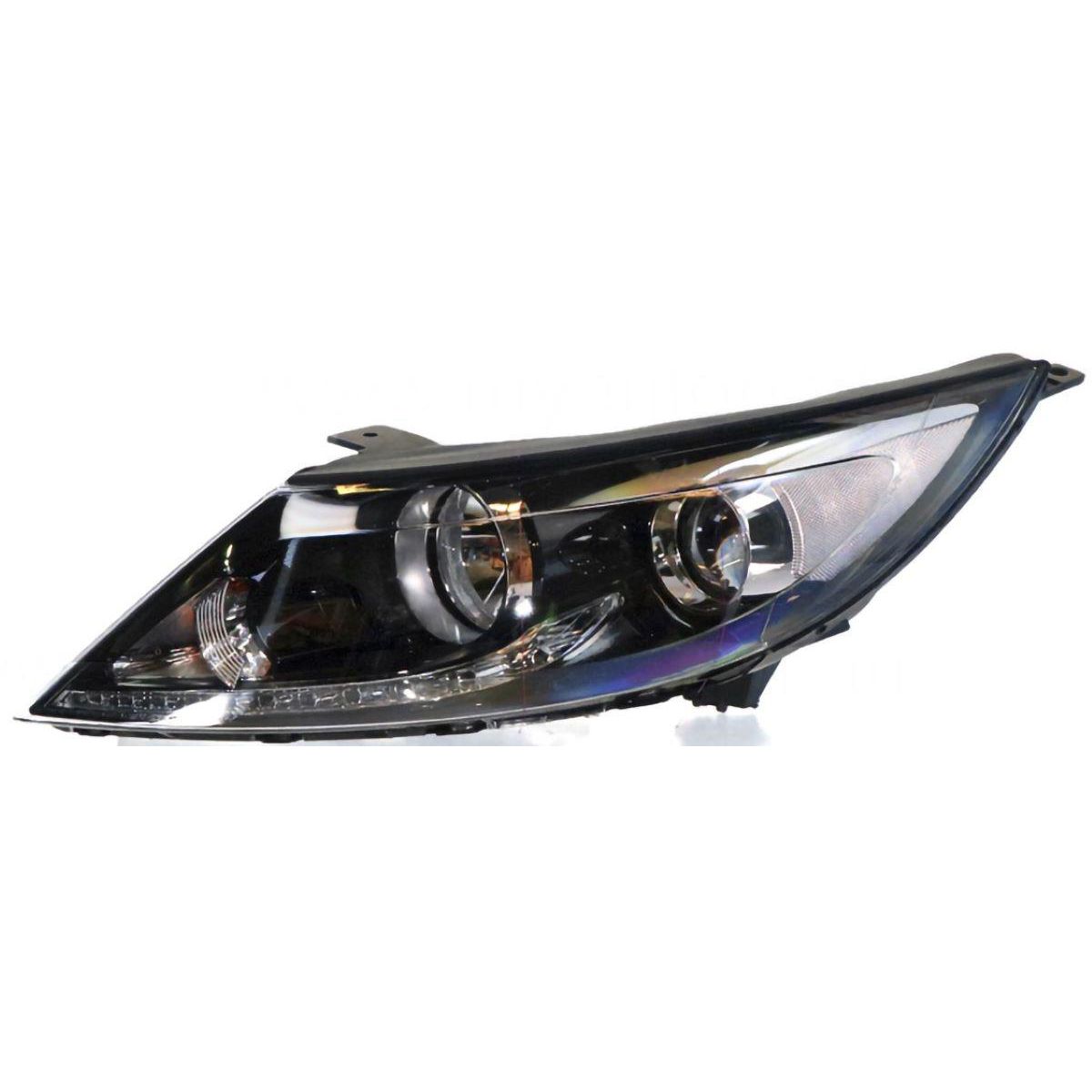 APG All Crash LED Electric Adjust Head Lamp Passenger Side OEM Suits Kia Sportage SL 2010 to 2013 KSE-21031LHG