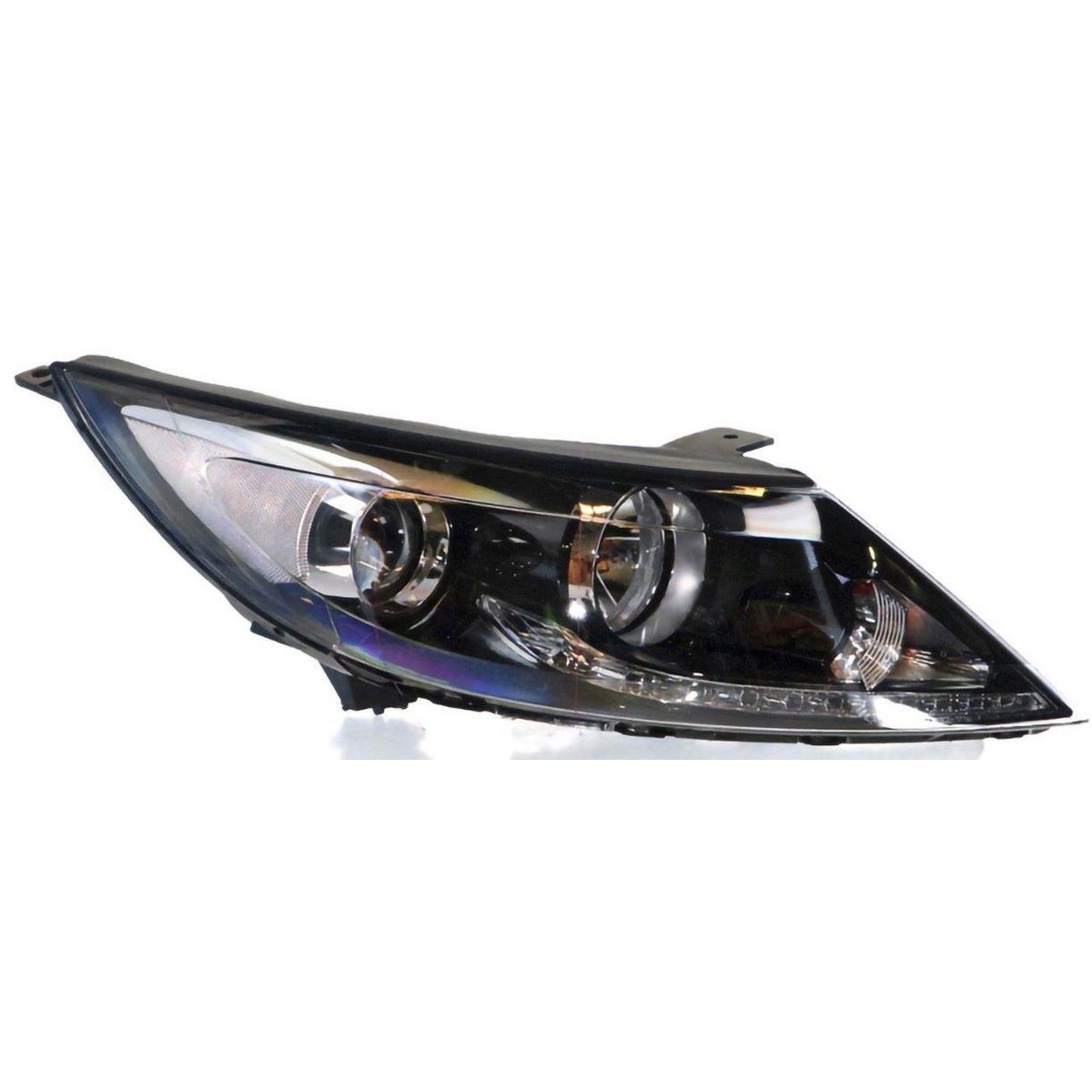 APG All Crash LED Electric Adjust Head Lamp Drivers Side OEM Suits Kia Sportage SL 2010 to 2013 KSE-21031RHG