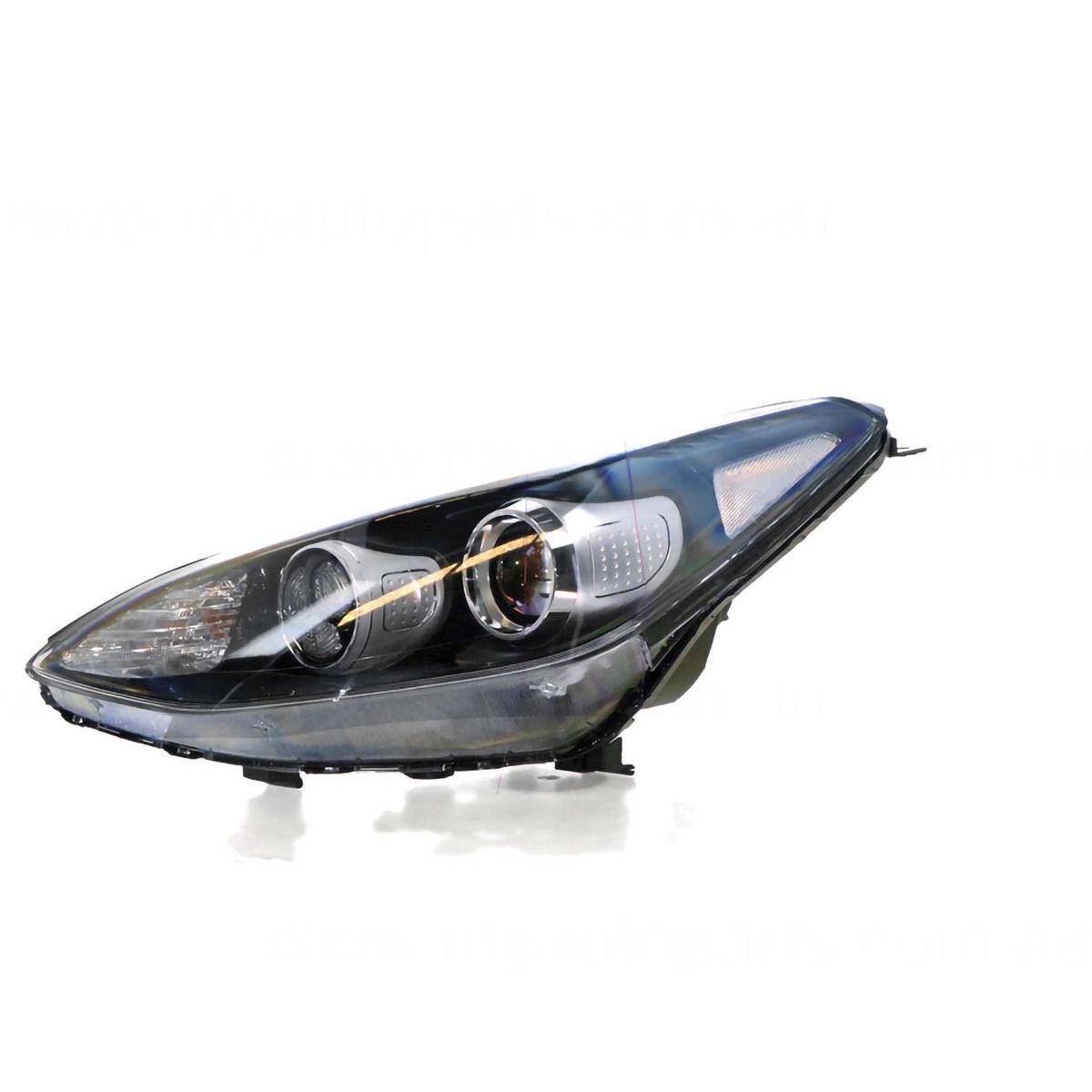 APG All Crash Halogen Head Lamp With DRL Passenger Side OEM Suits Kia Sportage QL 2015 to 2021 KSG-21031LHG