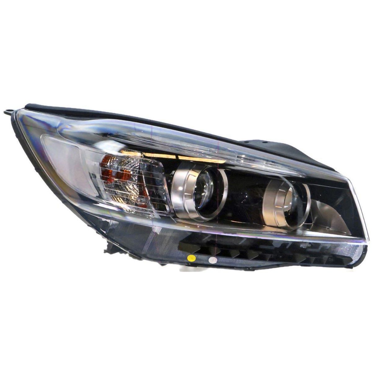 APG All Crash Head Lamp With DRL Drivers Side OEM Suits Kia Sorento UM 10/2016 to 8/2017 KST-21032RHG