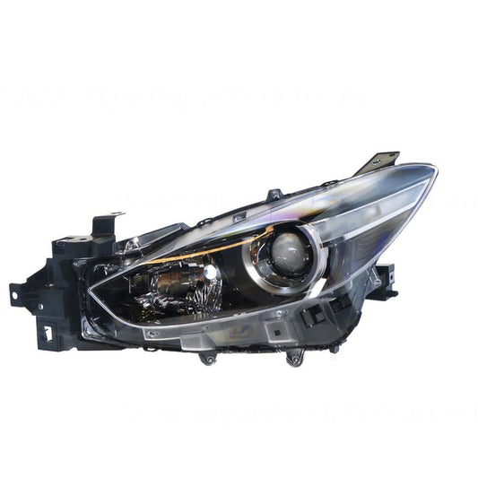 APG All Crash Halogen Manual Adjust Head Lamp Passenger Side OEM suits Mazda 3 BN MAE-21030LHG