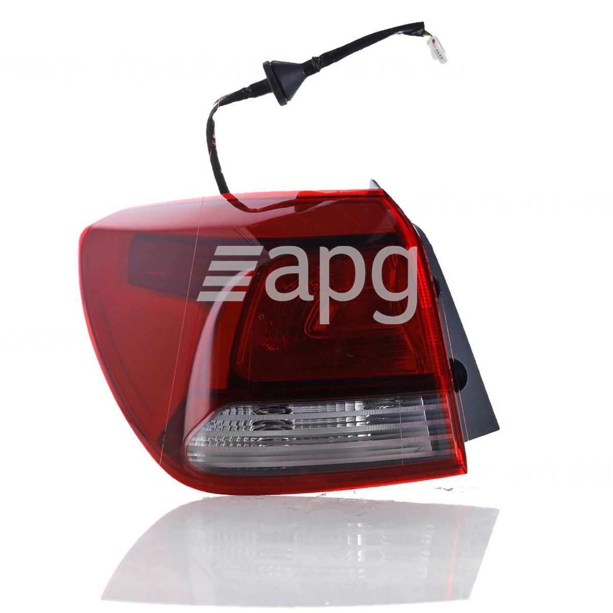 APG All Crash Kia Rio Certified Aftermarket Tail Lamp Passenger Side 01/2017 to 12/2022 - 92401H8000 KDG-21040LHQ