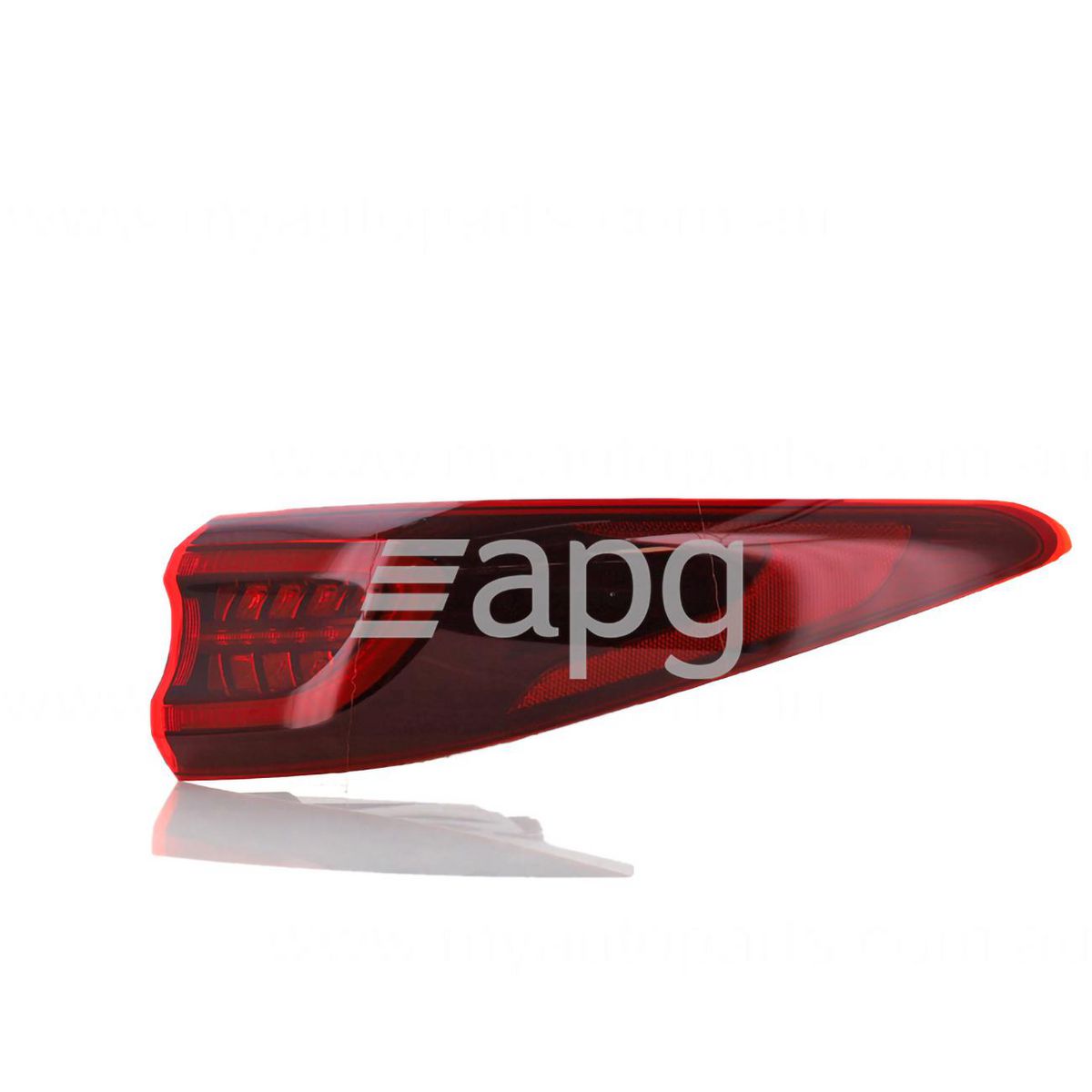APG All Crash LED Tail Lamp Drivers Side OEM Suits Kia Sportage QL 2018 to 2021 KSJ-21041RHG