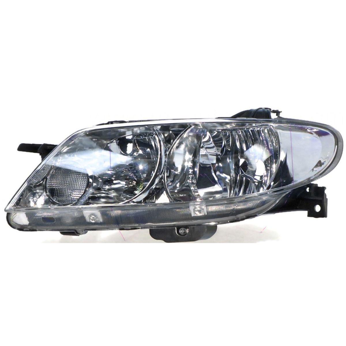 APG All Crash Head Lamp Passenger Side OEM Suits Mazda 323 SP 20BJ 2001 to 2004 MBL-21031LHG