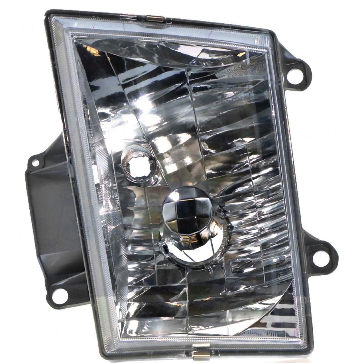 APG All Crash Halogen Manual Adjust Head Lamp Passenger Side OEM Suits Mazda B Series UN 2002 to 2006 MBM-21030LHG