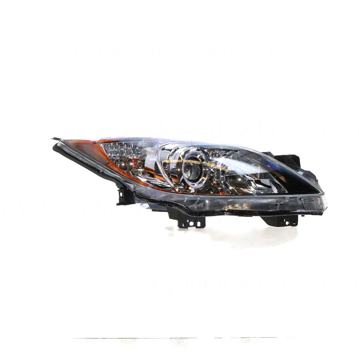 APG All Crash Halogen Manual Adjust Head Lamp Drivers Side OEM suits Mazda 3 BL MBO-21030RHG