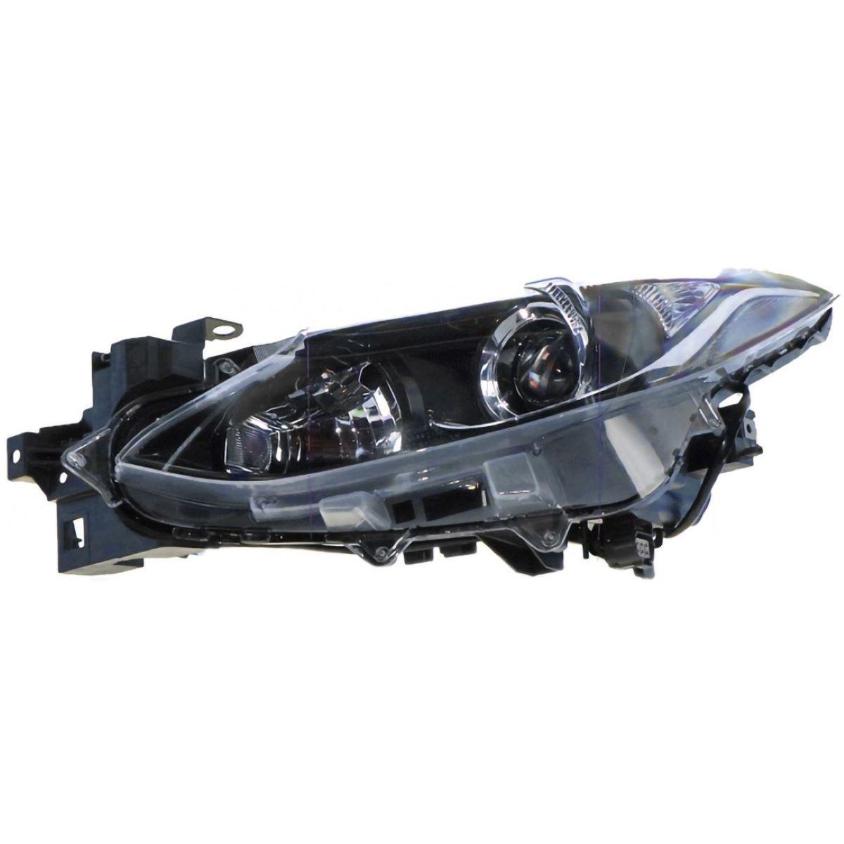 APG All Crash Halogen Head Lamp Passenger Side Certified Suits Mazda 3 BM 11/2013 to 5/2016 MBR-21030LHQ