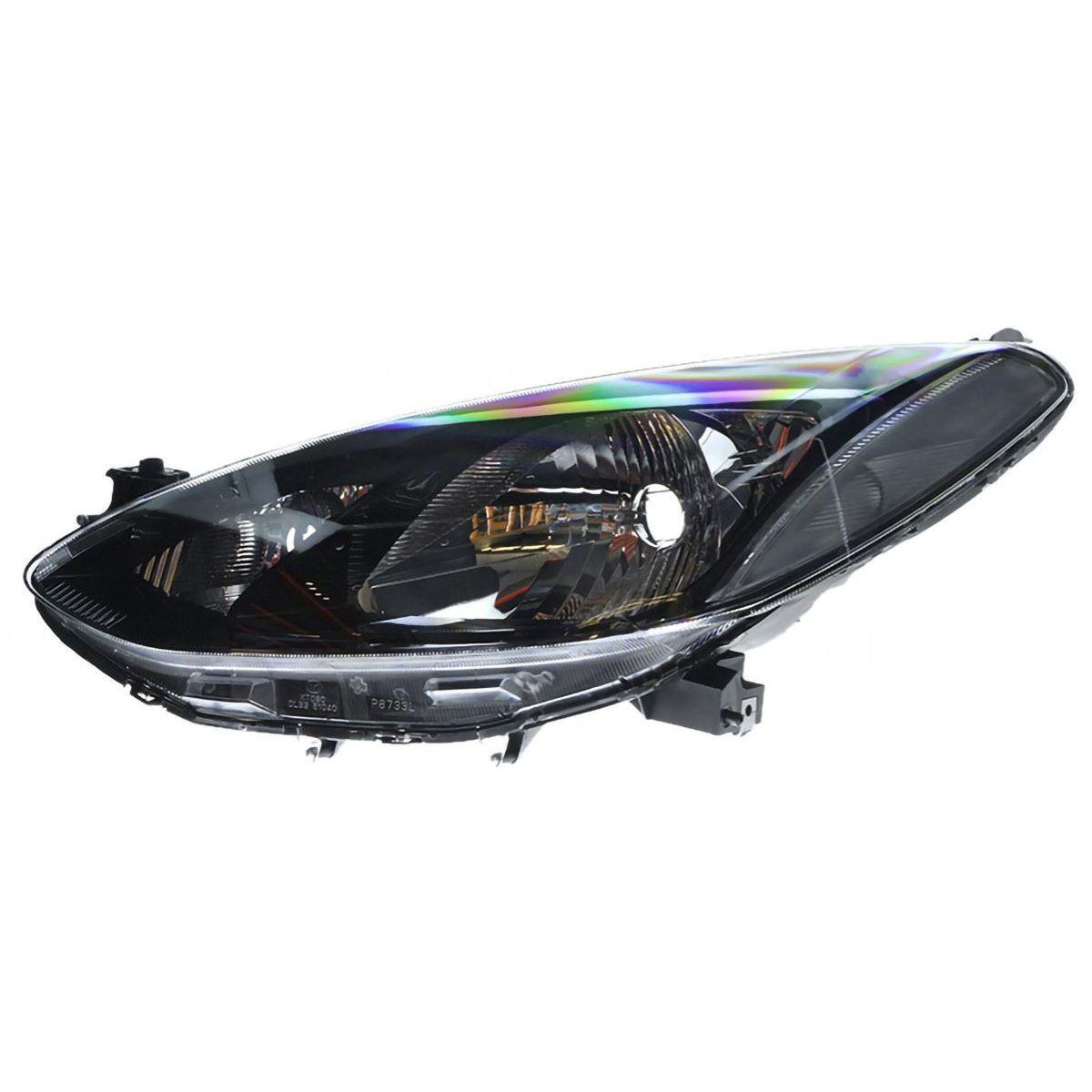 APG All Crash Halogen Manual Adjust Head Lamp Passenger Side OEM Suits Mazda 2 DE 2007 to 2014 MDG-21031LHG