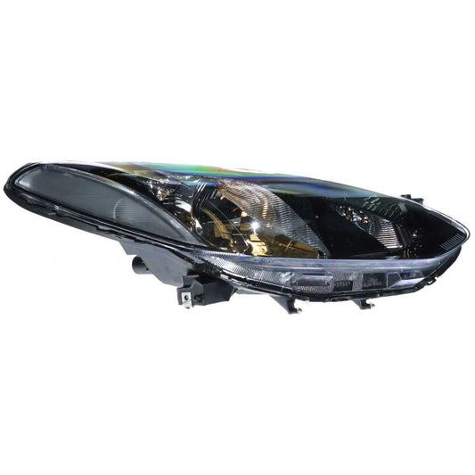 APG All Crash Halogen Manual Adjust Head Lamp Drivers Side OEM Suits Mazda 2 DE 2007 to 2014 MDG-21031RHG