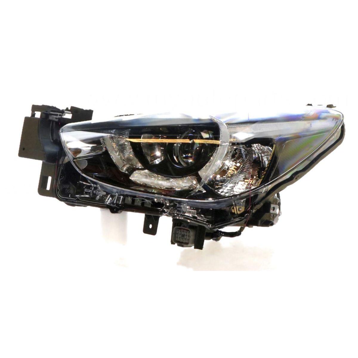 APG All Crash LED Manual Adjust Head Lamp Passenger Side OEM Suits Mazda 2 DJ 2014 to 2019 MDH-21031LHG