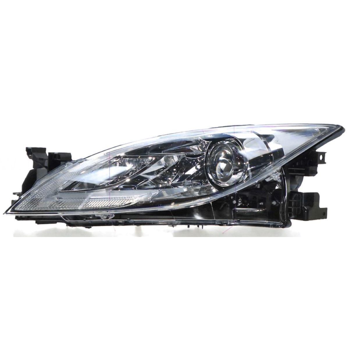 APG All Crash Xenon Head Lamp Passenger Side OEM Suits Mazda 6 GH Hatch 3/2010 to 12/2012 MGJ-21035LHG