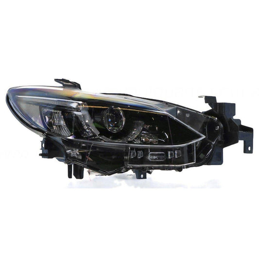 APG All Crash LED Adaptive AFS Head Lamp Drivers Side OEM suits Mazda 6 GT GL/GJ 2015 to 2018 MGK-21033RHG