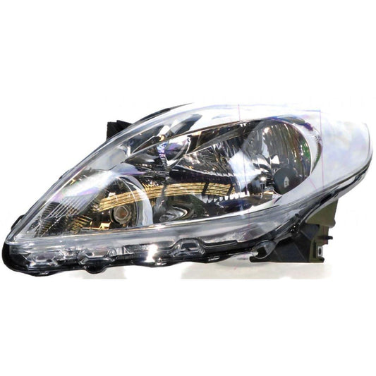 APG All Crash Halogen Head Lamp Passenger Side Certified Suits Nissan Almera N17 2012 to 2014 NAD-21030LHQ