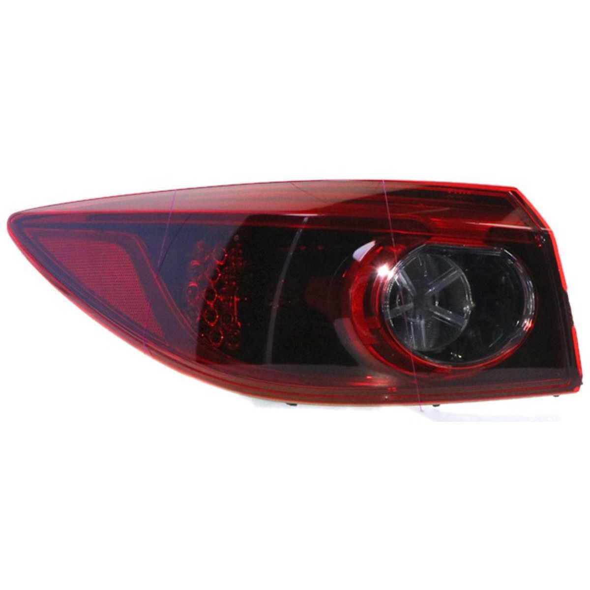 APG All Crash LED Tail Lamp Passenger Side OEM Suits Mazda 3 SP25 BM Sedan 11/2013 to 5/2016 MBR-21042LHG