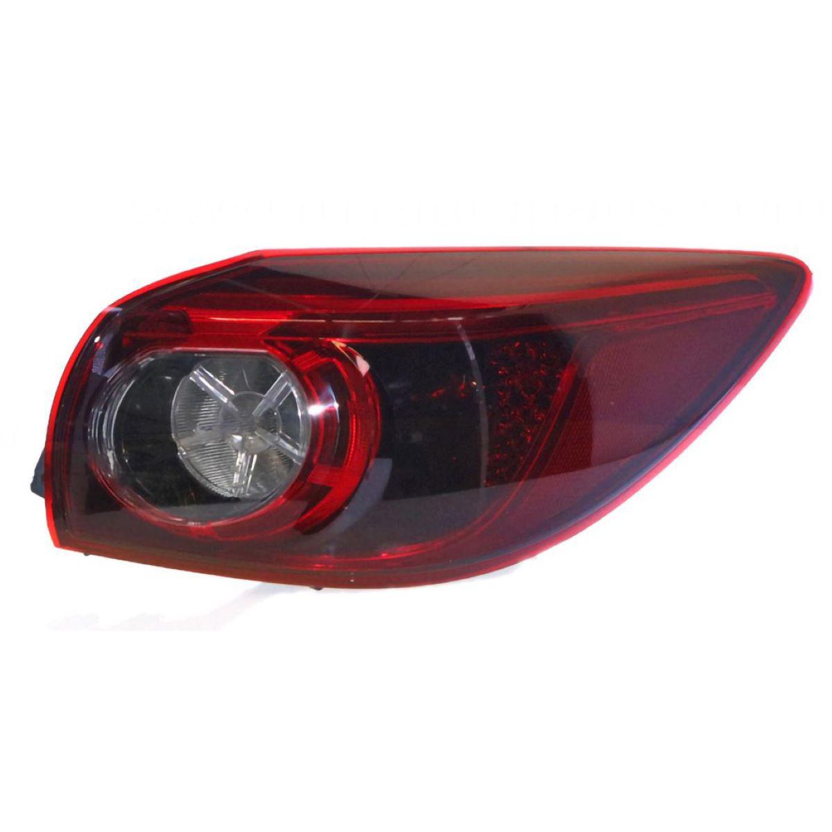 APG All Crash LED Tail Lamp Drivers Side Certified suits Mazda 3 SP25/XD BN/BM Hatch 11/2013 to 3/2019 MBR-21043RHQ