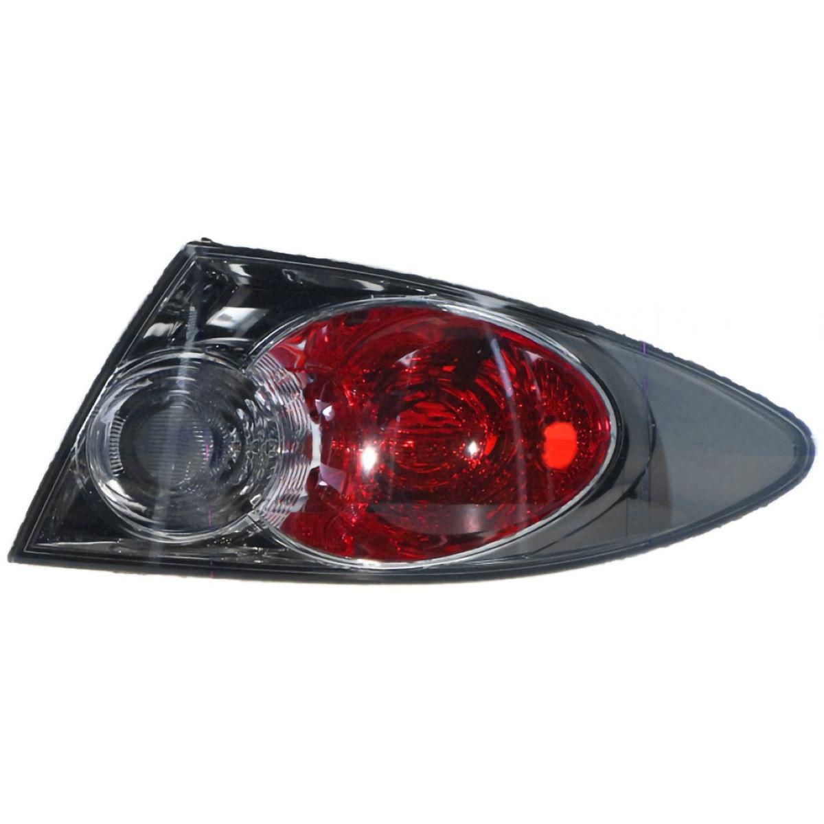 APG All Crash Black Tail Lamp Drivers Side OEM Suits Mazda 6 GG Hatch 8/2005 to 2/2008 MGI-21043RHG