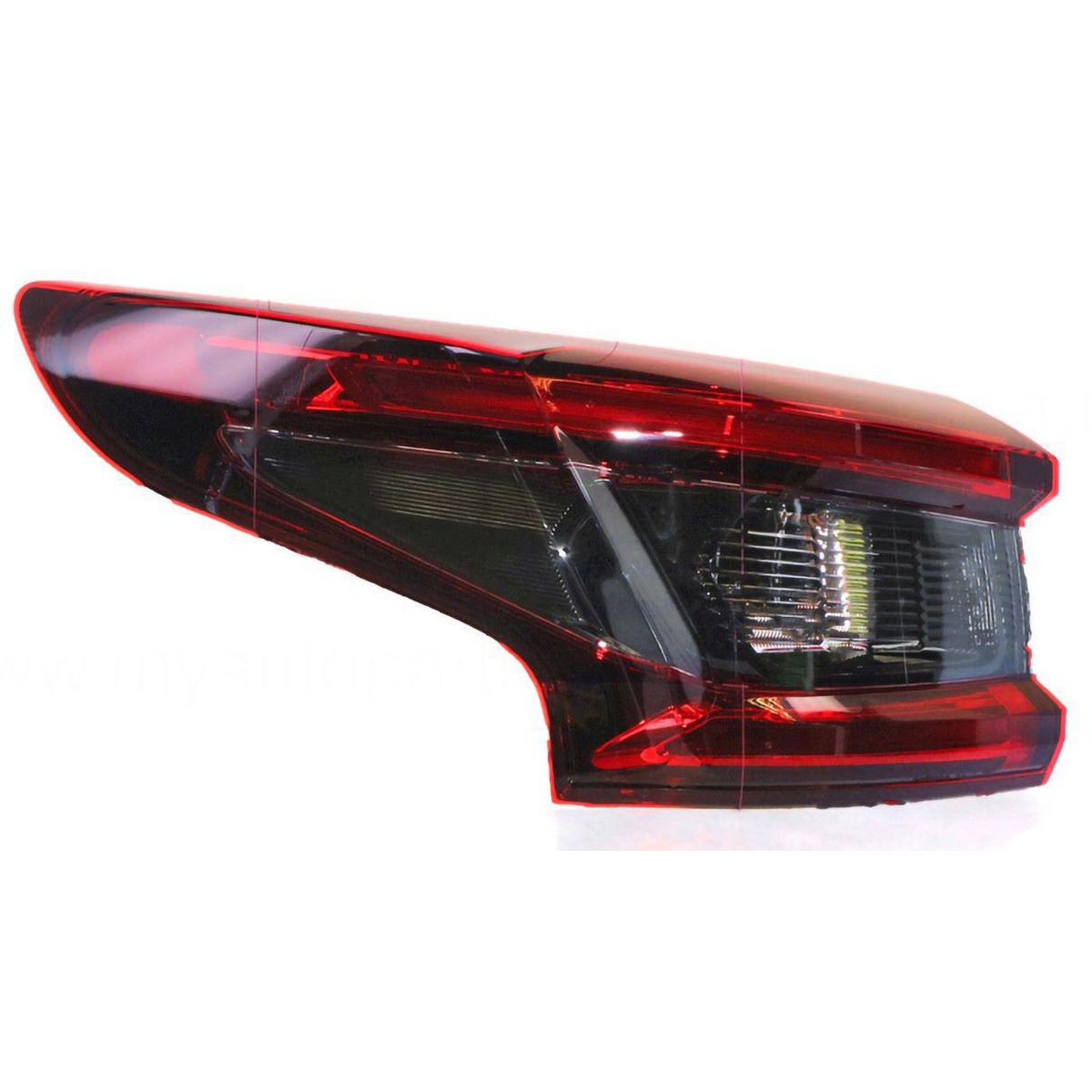 APG All Crash LED Tail Lamp Passenger Side OEM suits Nissan Qashqai J11 9/2017 Onwards NDD-21040LHG