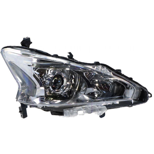 APG All Crash Halogen Manual Adjust Head Lamp Drivers Side OEM Suits Nissan Altima L33 2013 to 2017 NAF-21030RHG
