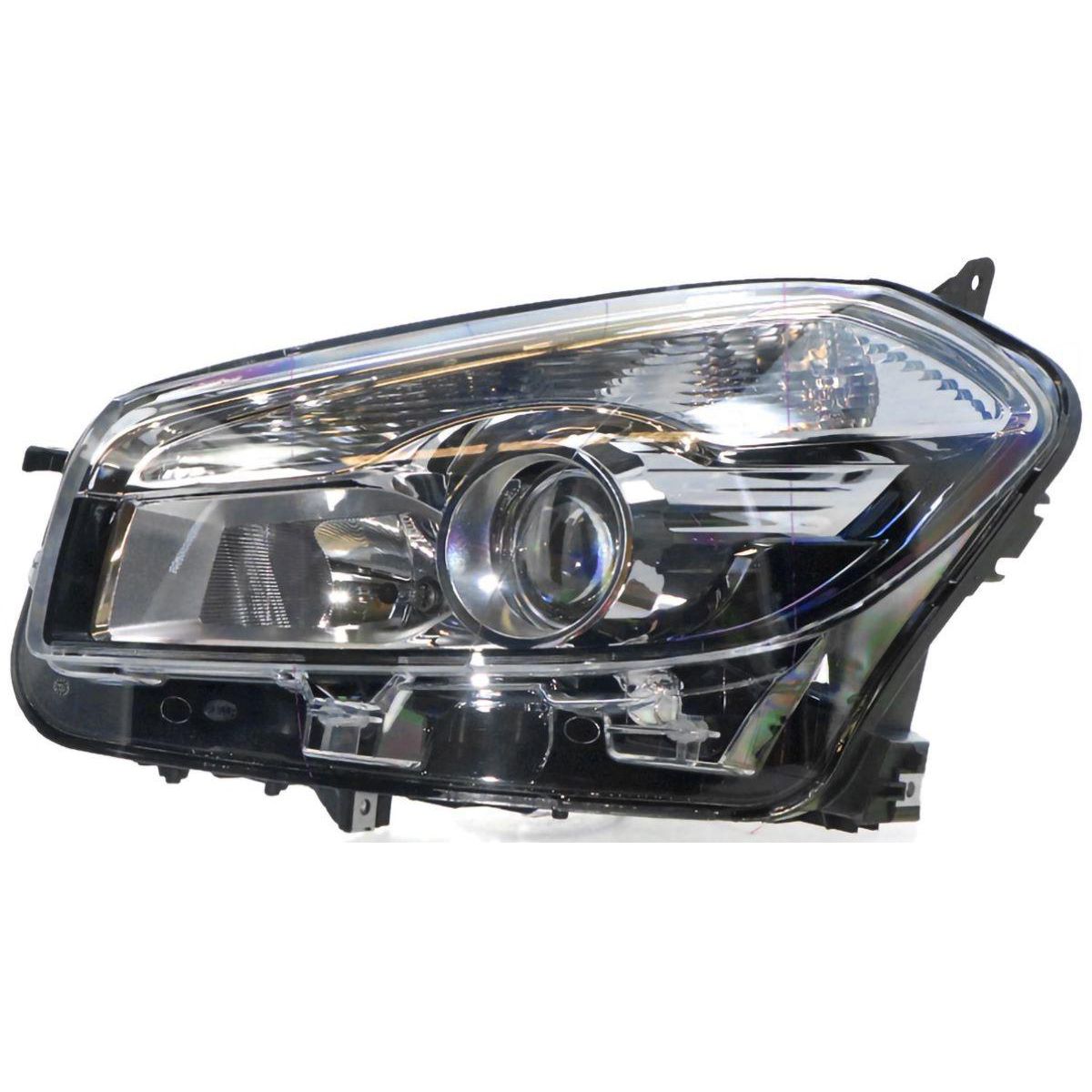 APG All Crash Halogen Electric Adjust Head Lamp Passenger Side OEM Suits Nissan Dualis J10 2010 to 2014 NDB-21030LHG