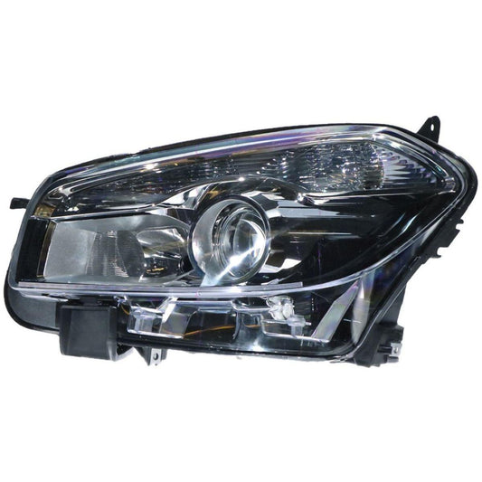 APG All Crash Halogen Electric Adjust Head Lamp Passenger Side Certified Suits Nissan Dualis J10 2010 to 2014 NDB-21030LHQ