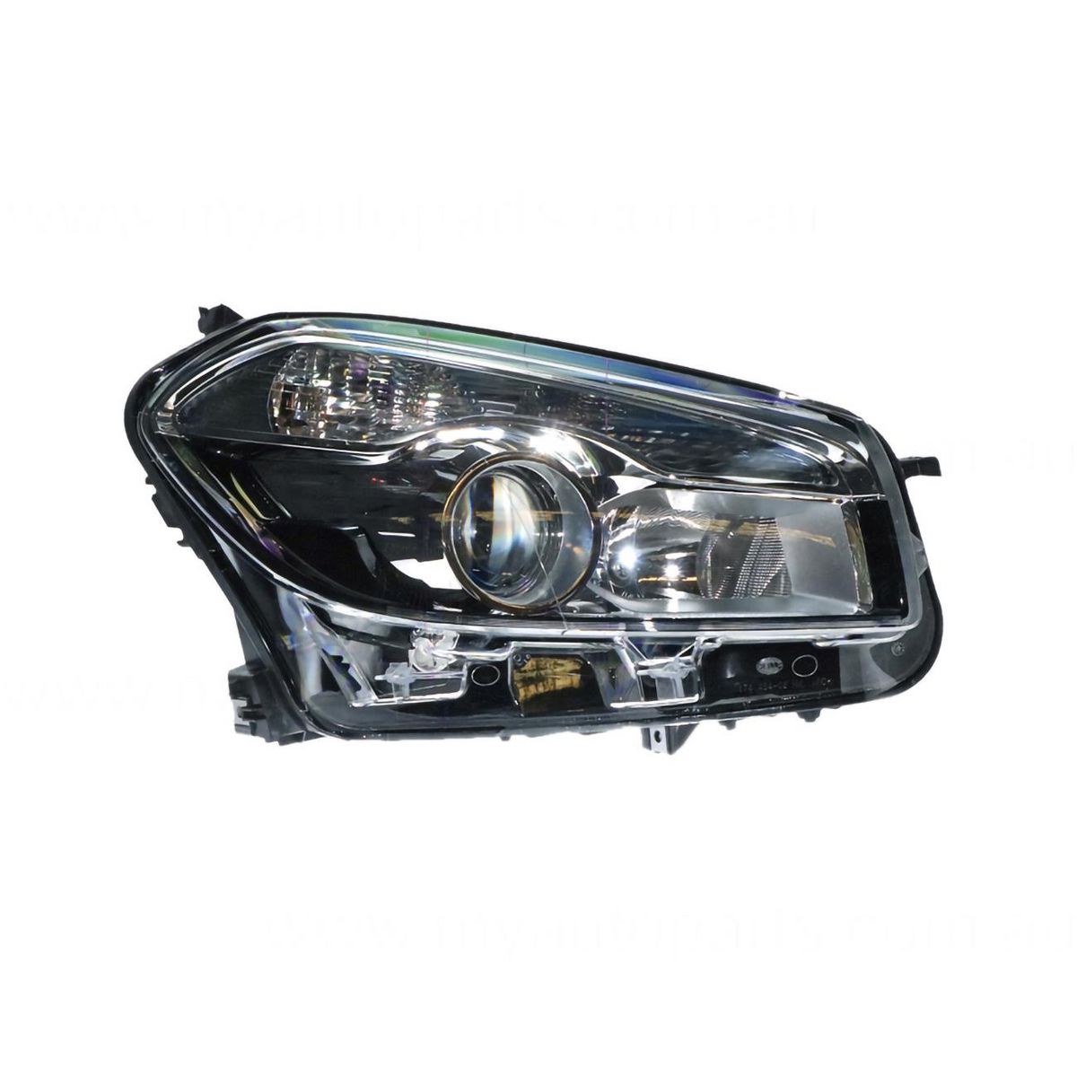 APG All Crash Halogen Electric Adjust Head Lamp Drivers Side OEM Suits Nissan Dualis J10 2010 to 2014 NDB-21030RHG