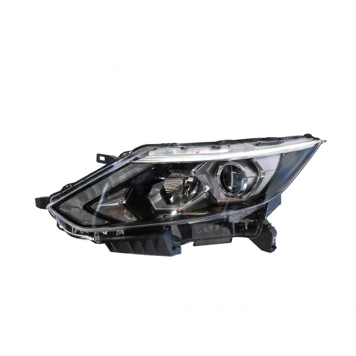 APG All Crash LED Electric Adjust Head Lamp Passenger Side OEM Suits Nissan Qashqai J11 2014 to 2018 NDC-21031LHG