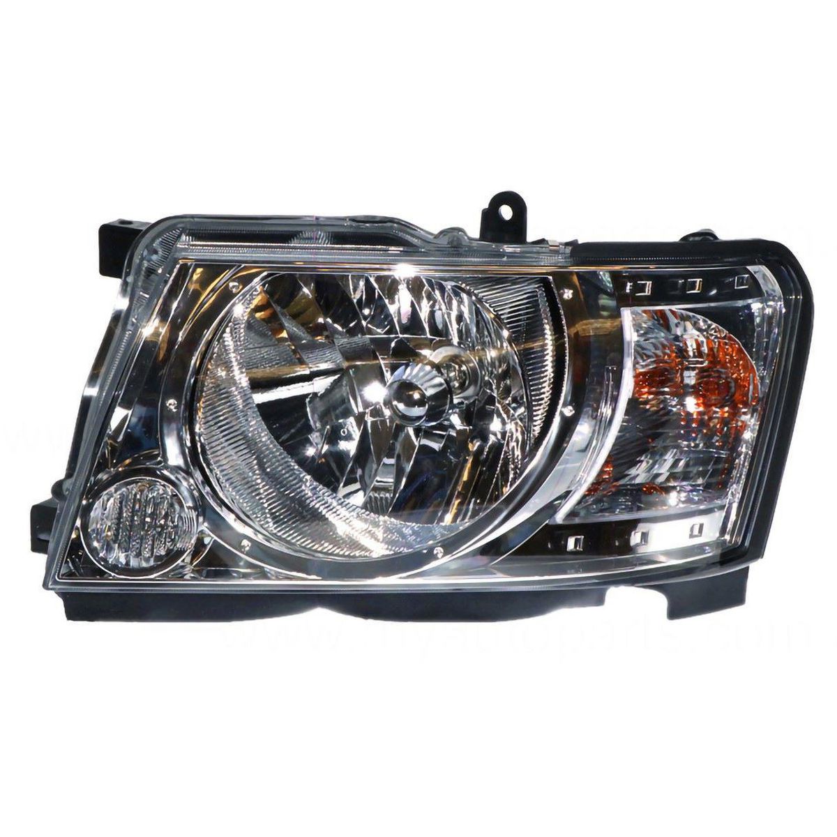 APG All Crash Head Lamp Passenger Side OEM Suits Nissan Patrol GU/Y61 Wagon 12/2009 to 12/2016 NGR-21033LHG