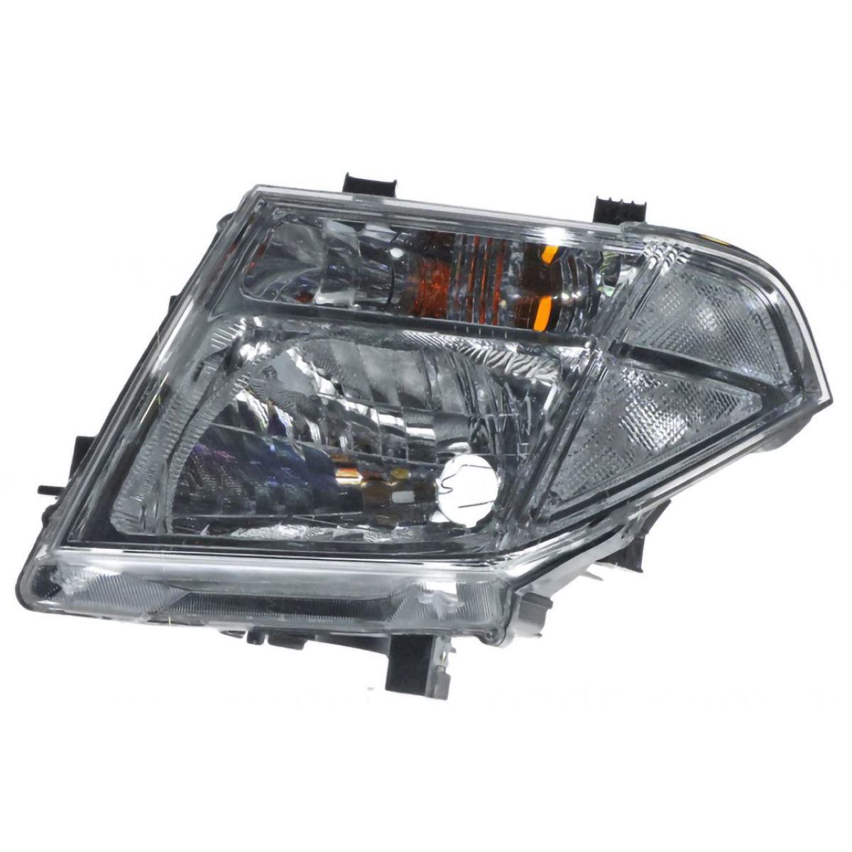 APG All Crash Halogen Electric Adjust Head Lamp Passenger Side OEM Suits Nissan Navara D40 2008 to 2015 NNG-21031LHG