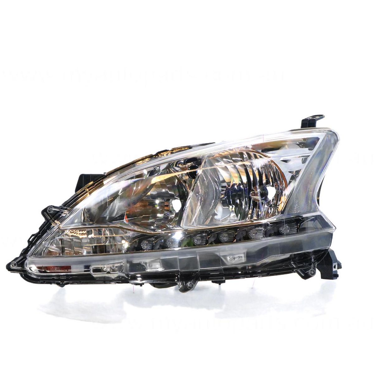 APG All Crash Halogen Head Lamp Passenger Side OEM Suits Nissan Pulsar ST B17 2012 to 2017 NPJ-21030LHG