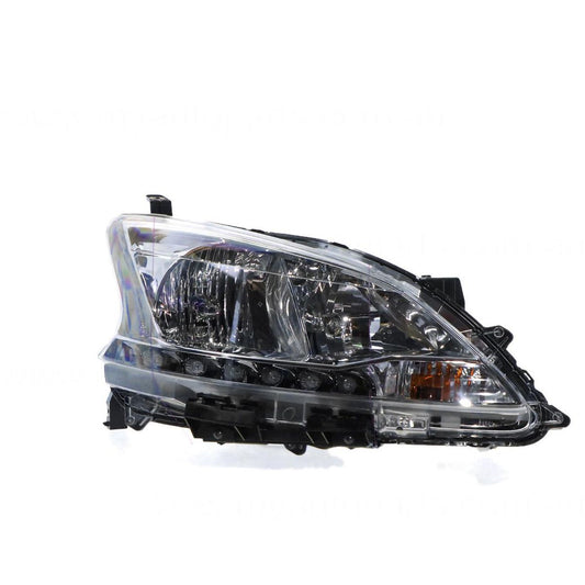 APG All Crash Halogen Head Lamp Drivers Side OEM Suits Nissan Pulsar ST-L B17 2012 to 2017 NPJ-21031RHG