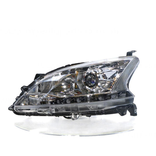 APG All Crash Xenon Head Lamp Passenger Side Genuine Suits Nissan Pulsar Ti B17 2012 to 2015 NPJ-21032LHG
