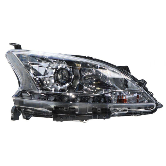 APG All Crash Xenon Head Lamp Drivers Side OEM Suits Nissan Pulsar Ti B17 2012 to 2015 NPJ-21032RHG