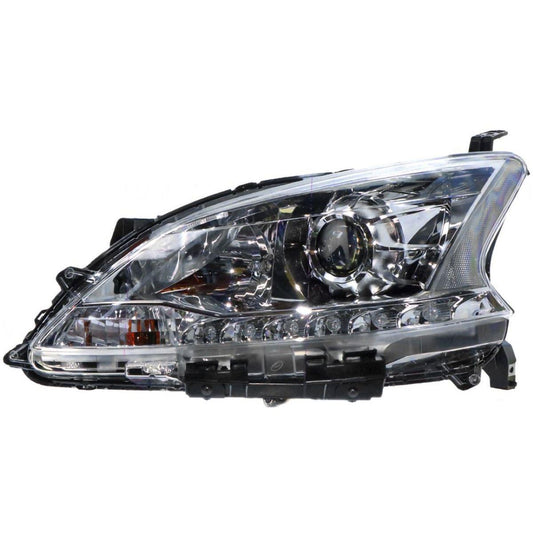 APG All Crash Xenon Head Lamp Passenger Side OEM Suits Nissan Pulsar SSS B17 4/2015 to 2017 NPJ-21033LHG