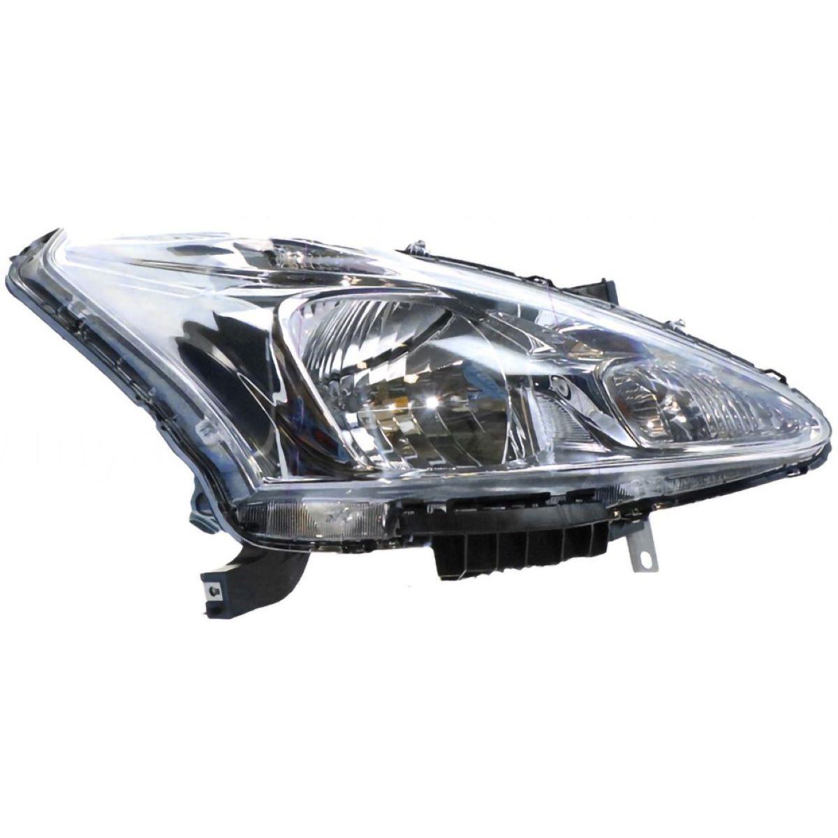 APG All Crash Halogen Manual Adjust Head Lamp Drivers Side OEM Suits Nissan Pulsar C12 2013 to 2016 NPK-21030RHG